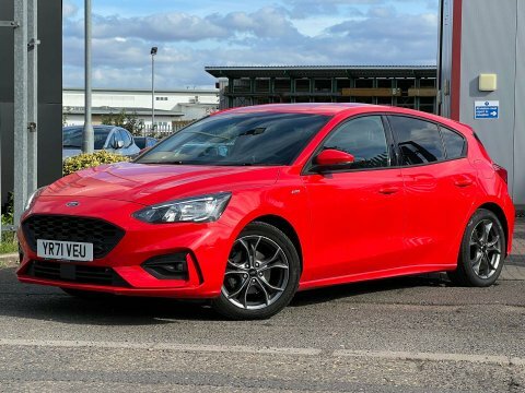 Ford Focus 1.5 Ecoblue St-line YR71VEU Red #5
