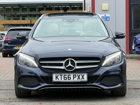 Mercedes-Benz C Class 2.1 C300dh Sport KT66PXX Blue #3