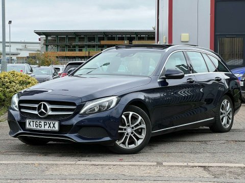 Mercedes-Benz C Class 2.1 C300dh Sport KT66PXX Blue #4