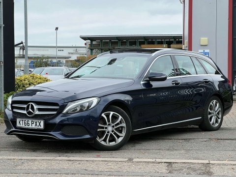 Mercedes-Benz C Class 2.1 C300dh Sport KT66PXX Blue #5