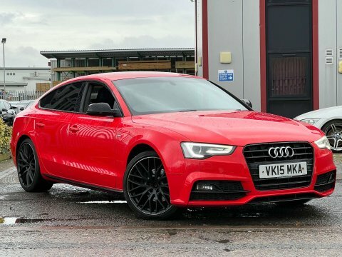 Audi A5 2.0 Tdi Black VK15MKA Red