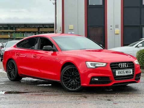 Audi A5 2.0 Tdi Black VK15MKA Red #2