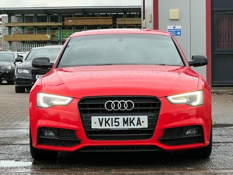 Audi A5 2.0 Tdi Black VK15MKA Red #3