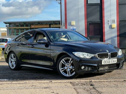 BMW 4 Series 2.0 420D M OE66EAA Black #2
