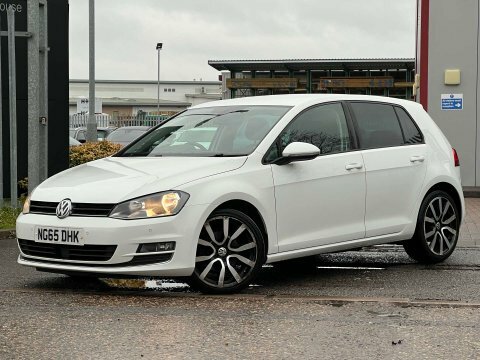 Volkswagen Golf 2.0 Tdi Bluemotion NG65DHK White #5