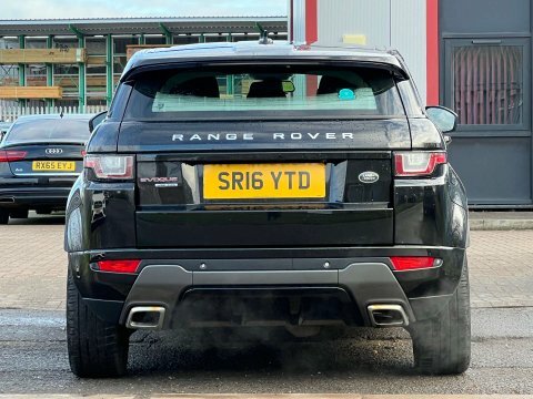 Land Rover Range Rover Evoque 2.0 Td4 Hse SR16YTD Black #3