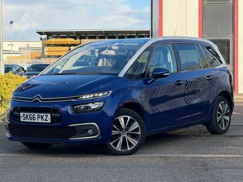 Citroen Grand C4 Picasso 1.6 Bluehdi Flair SK66PKZ Blue #4