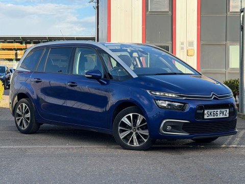 Citroen Grand C4 Picasso 1.6 Bluehdi Flair SK66PKZ Blue #2