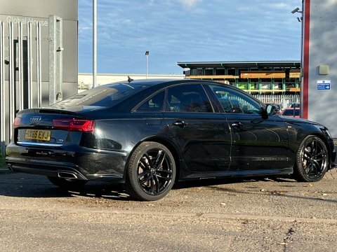 Audi A6 Saloon 3.0 Tdi V6 RX65EYJ Black #3