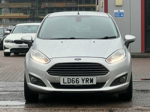 Ford Fiesta 1.0T Ecoboost Titanium LD66YRW Silver #3