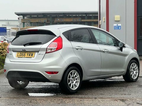 Ford Fiesta 1.0T Ecoboost Titanium LD66YRW Silver #6
