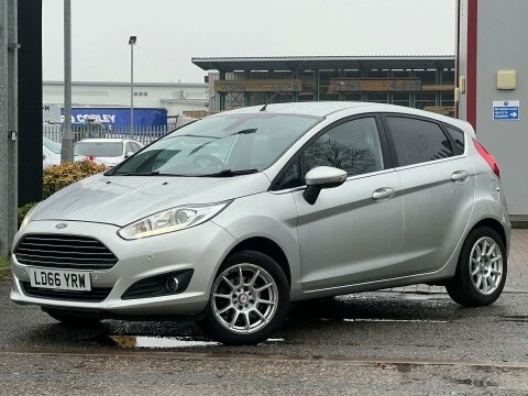 Ford Fiesta 1.0T Ecoboost Titanium LD66YRW Silver #5