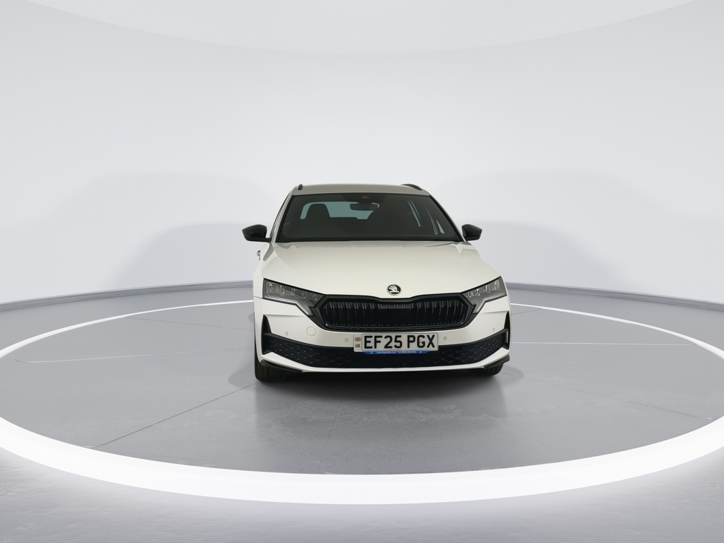 Skoda Octavia 1.5 Tsi 150 E-tec Sportline Dsg EF25PGX White #3