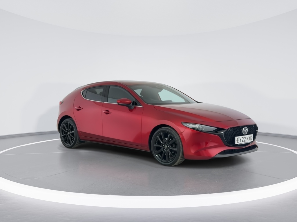 Mazda 3 2.0 E-skyactiv X Mhev 186 Sport Lux EY22NXK Red #2
