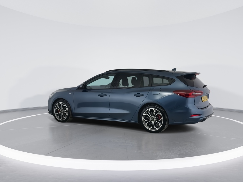 Ford Focus 1.0 Ecoboost Hybrid Mhev 155 St-line X EA74FZT Blue #6