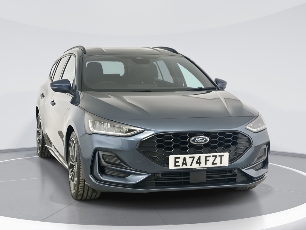 Ford Focus 1.0 Ecoboost Hybrid Mhev 155 St-line X Blue