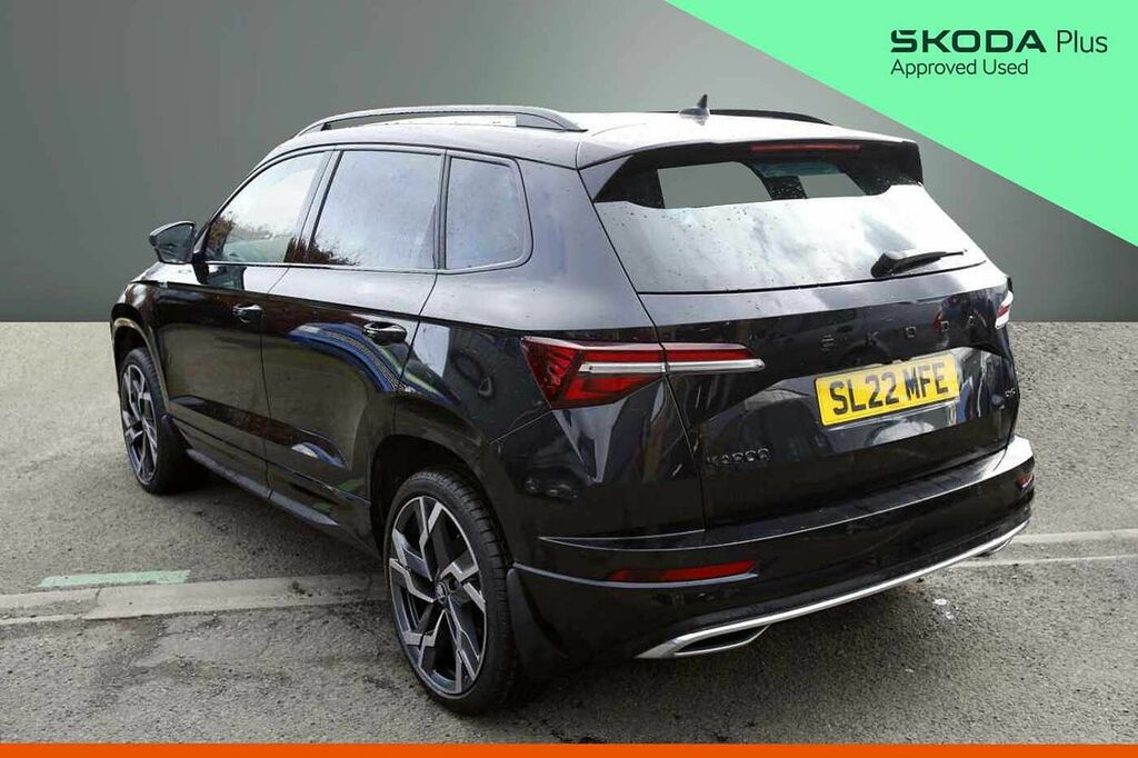 Skoda Karoq 2.0 Tdi 150 Sportline 4X4 Dsg SL22MFE Black #3