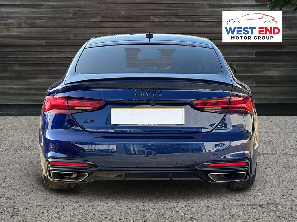 Audi A5 2.0 Tfsi 35 Black Edition Sportback S Tronic Euro LS73SVO Blue #4