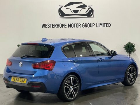 BMW 1 Series 2.0 118D M YL68CKP Blue #4