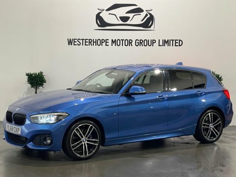 BMW 1 Series 2.0 118D M YL68CKP Blue #6
