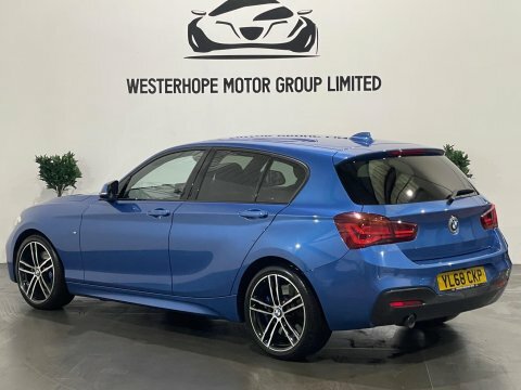 BMW 1 Series 2.0 118D M YL68CKP Blue #2