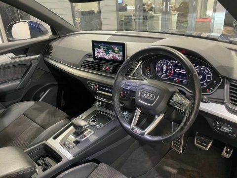 Audi Q5 2.0 Tfsi S KK18VUN Blue #3
