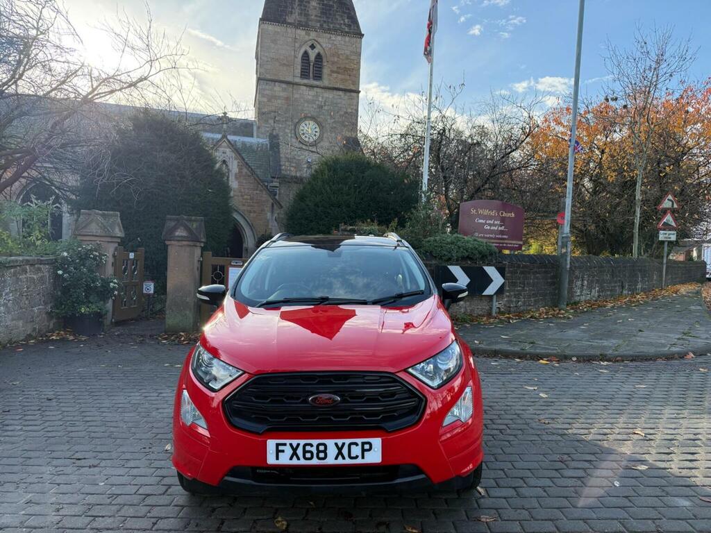 Ford Ecosport 1.0T Ecoboost St-line Euro 6 Ss FX68XCP Red #3