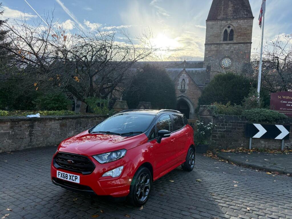 Ford Ecosport 1.0T Ecoboost St-line Euro 6 Ss Red