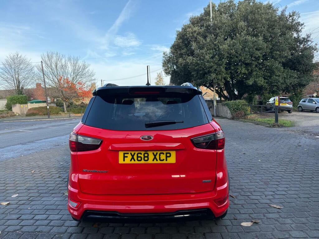Ford Ecosport 1.0T Ecoboost St-line Euro 6 Ss FX68XCP Red #6