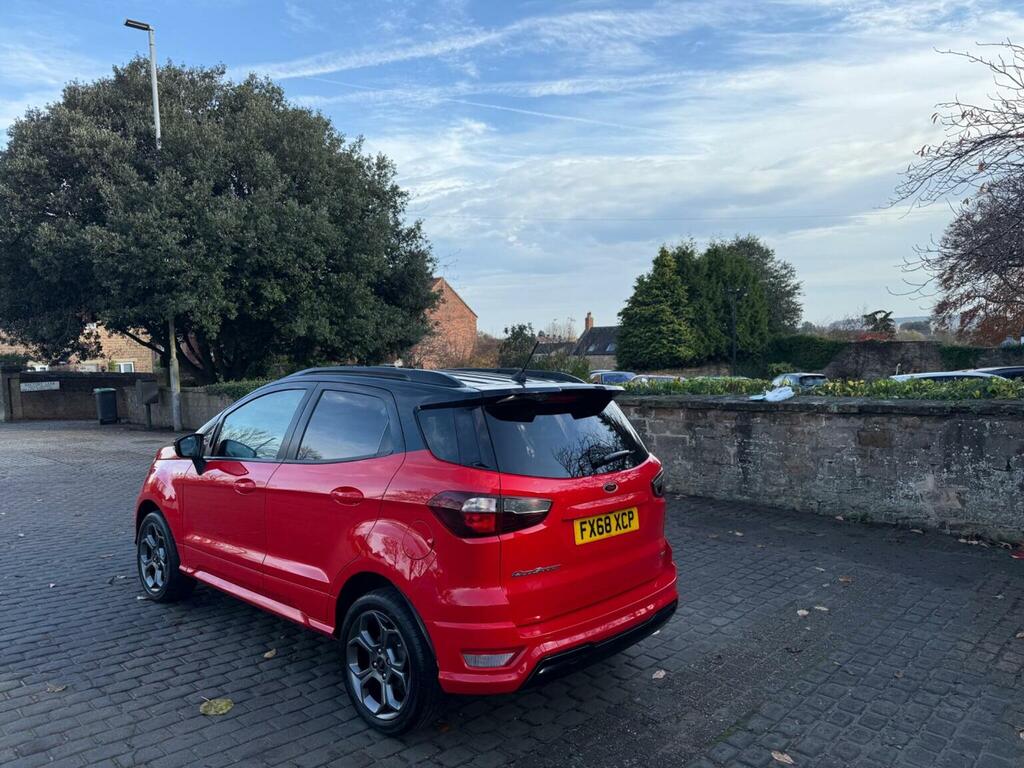 Ford Ecosport 1.0T Ecoboost St-line Euro 6 Ss FX68XCP Red #5