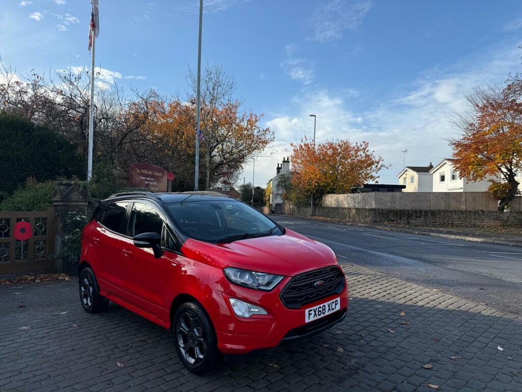 Ford Ecosport 1.0T Ecoboost St-line Euro 6 Ss FX68XCP Red #4