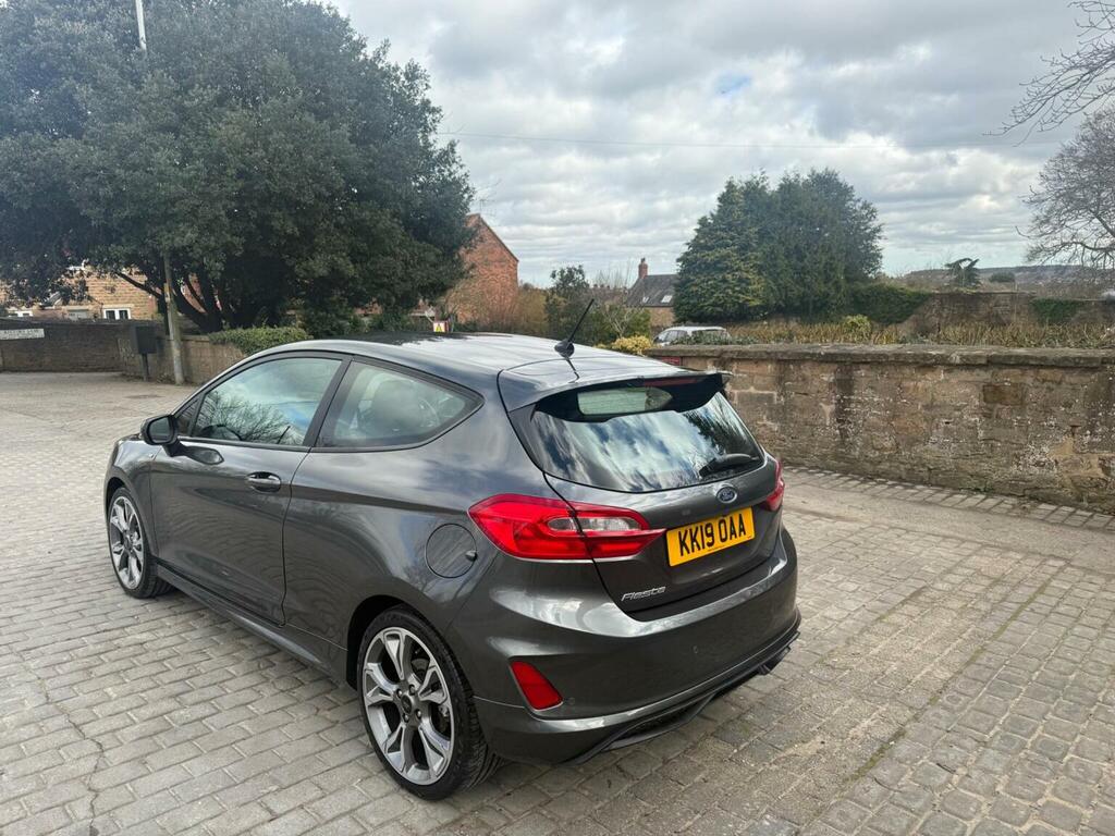 Ford Fiesta 1.0T Ecoboost St-line Euro 6 Ss KK19OAA Grey #3