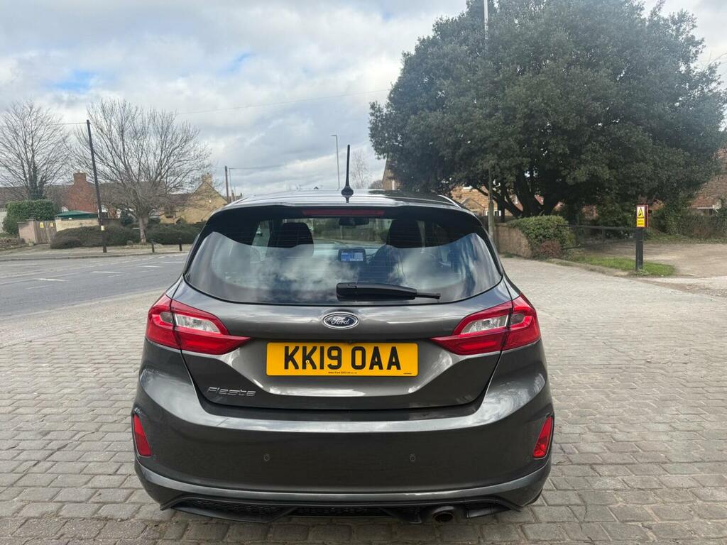 Ford Fiesta 1.0T Ecoboost St-line Euro 6 Ss KK19OAA Grey #4