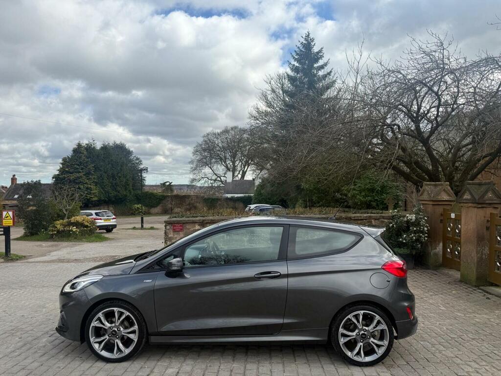 Ford Fiesta 1.0T Ecoboost St-line Euro 6 Ss KK19OAA Grey #2