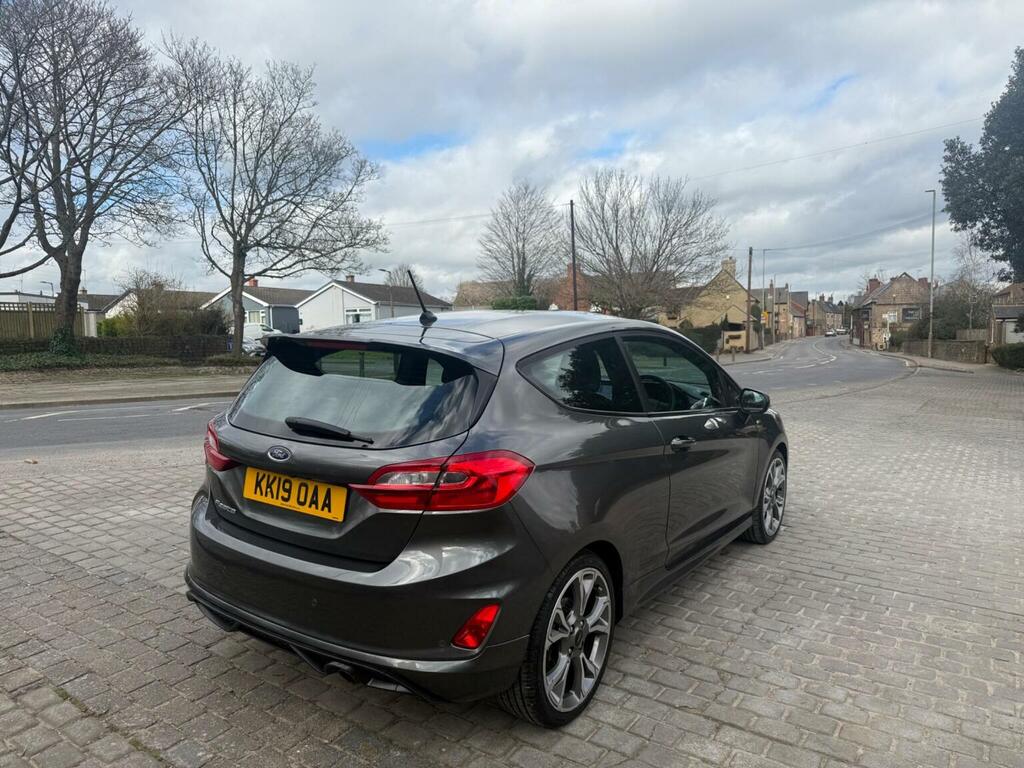 Ford Fiesta 1.0T Ecoboost St-line Euro 6 Ss KK19OAA Grey #5