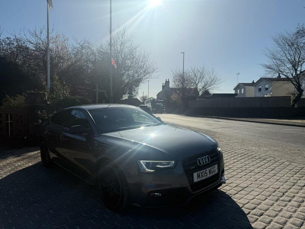 Audi A5 2.0 Tdi Black Edition Plus Sportback Quattro Euro MX15WGG Grey #4