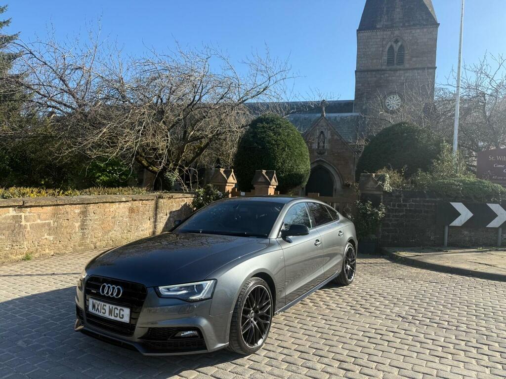 Audi A5 2.0 Tdi Black Edition Plus Sportback Quattro Euro Grey