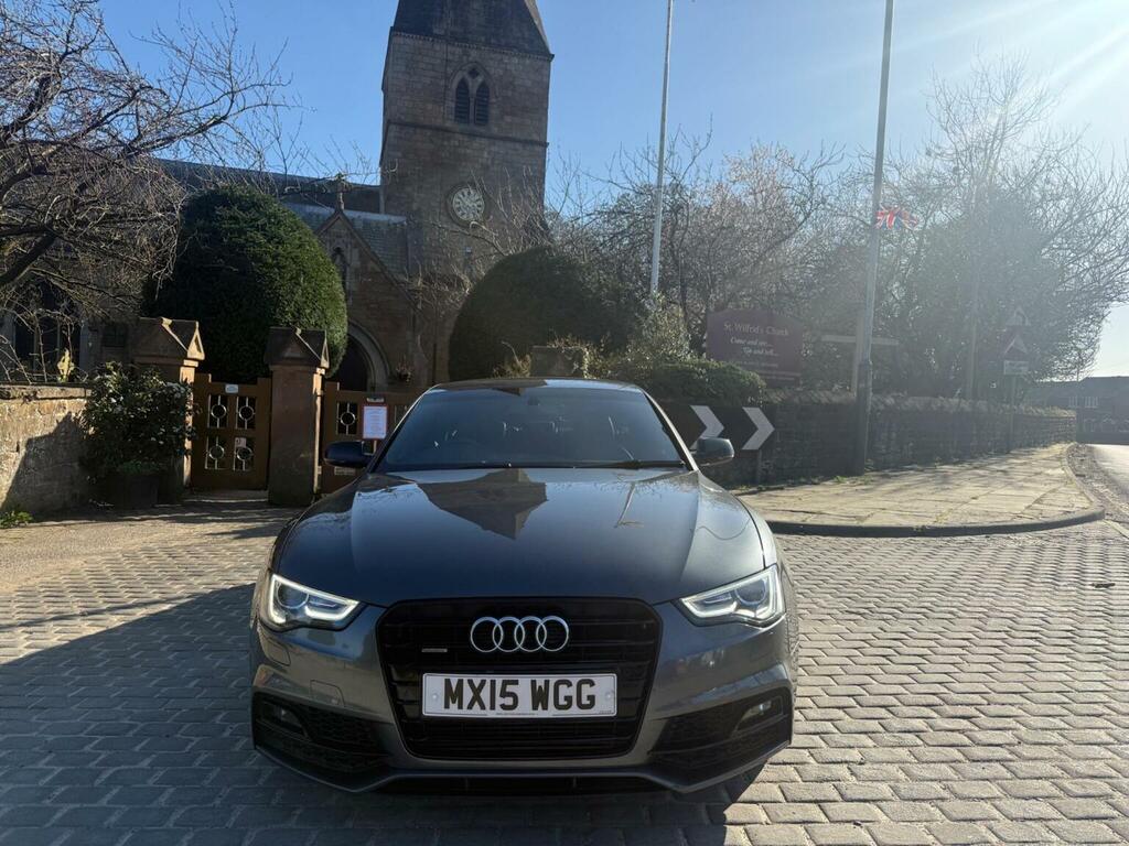 Audi A5 2.0 Tdi Black Edition Plus Sportback Quattro Euro MX15WGG Grey #3
