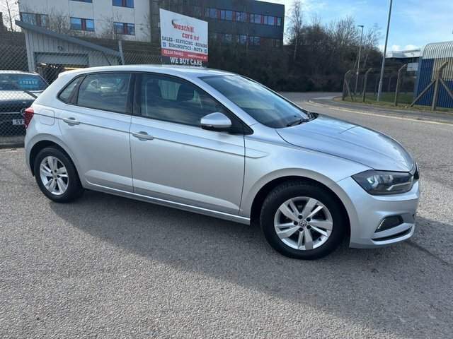 Volkswagen Polo 1.0 Se Hatchback Euro 6 S S 6 SP68ZLE Silver #5