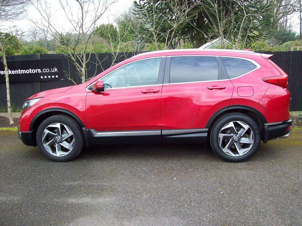 Honda Cr-V 1.5 Vtec Turbo Ex Cvt 4Wd Euro 6 Red #3