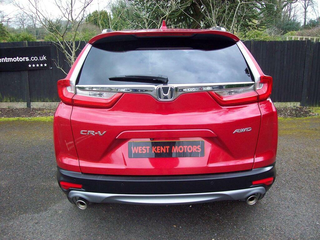 Honda Cr-V 1.5 Vtec Turbo Ex Cvt 4Wd Euro 6 Red #4