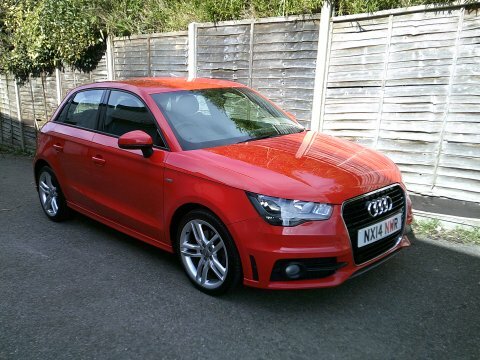 Audi A1 2014 14 Sportback NX14NWR Red