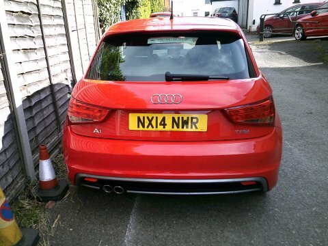 Audi A1 2014 14 Sportback NX14NWR Red #6