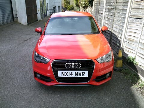 Audi A1 2014 14 Sportback NX14NWR Red #5