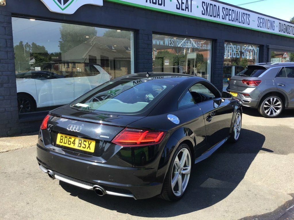 Audi TT Tfsi S Line Coupe BD64BSX Black #4