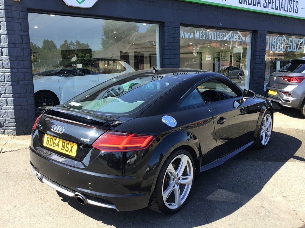 Audi TT Tfsi S Line Coupe BD64BSX Black #3