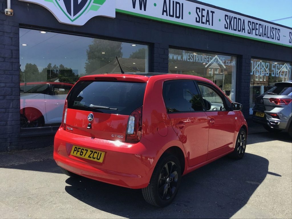 Skoda Citigo Mpi Colour Edition Hatchback PF67ZCU Red #3