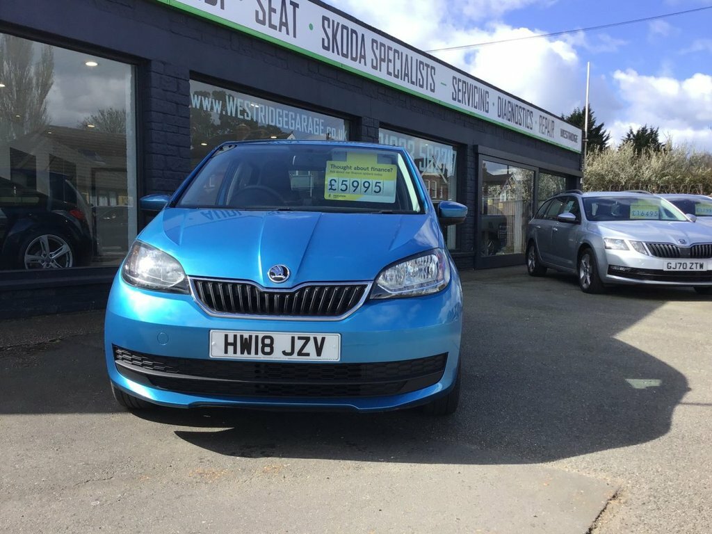 Skoda Citigo Mpi Se Hatchback Blue