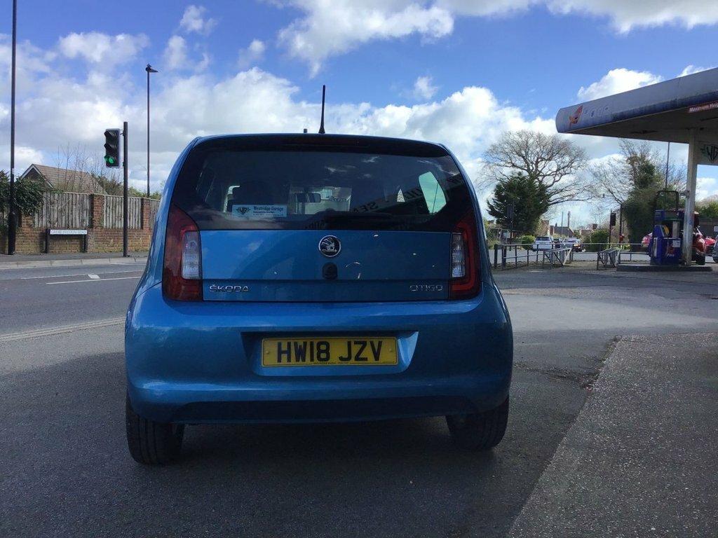 Skoda Citigo Mpi Se Hatchback HW18JZV Blue #4