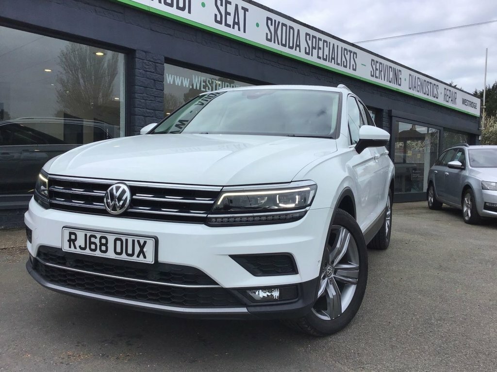 Volkswagen Tiguan Tdi Sel Suv White